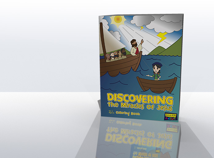 Discovering the Miracles of Jesus Coloring Book